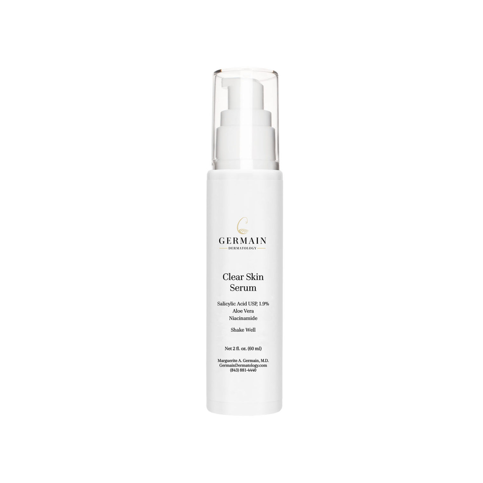 Clear skin serum germain dermatology
